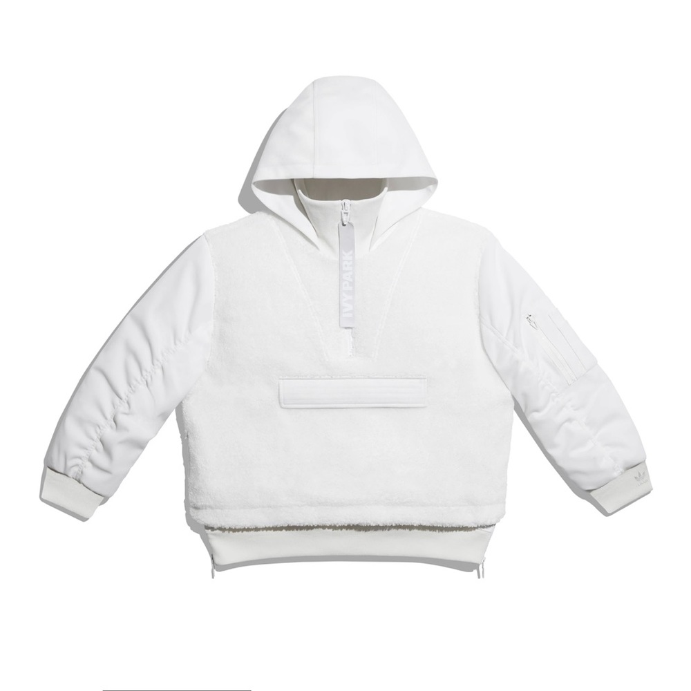Ivy Park Half Zip Sherpa Layered Jacket